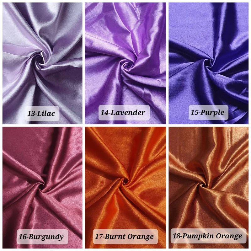 Crepe Back Luxury Silky Satin, Soft Touch, Lustrous, Great Flow and Drape, Stretchy, Wrinkle-Resistan, Bridal dress Material 60"(150cm) wide