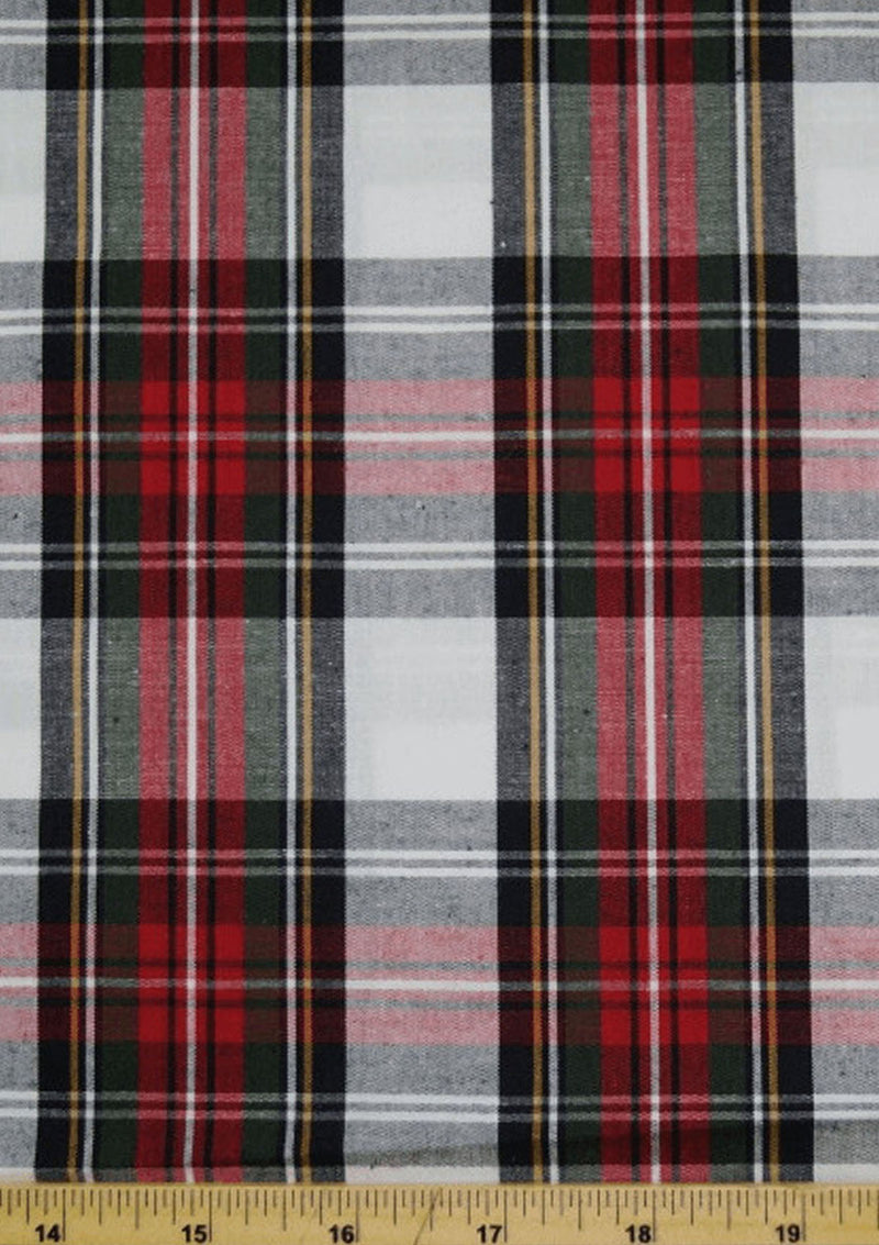 Tartan Cotton Fabric 58" Wide Royal stewart, Dress Stewart & Blackwatch Designs