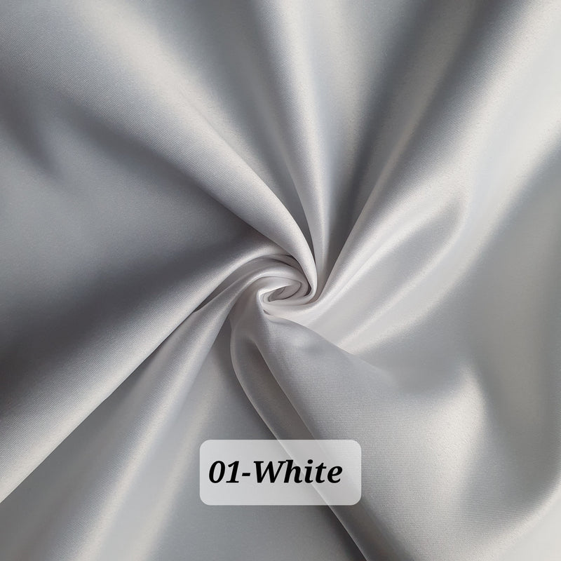1 Meter Premium Silk Satin Fabric (Width 150cm) 01