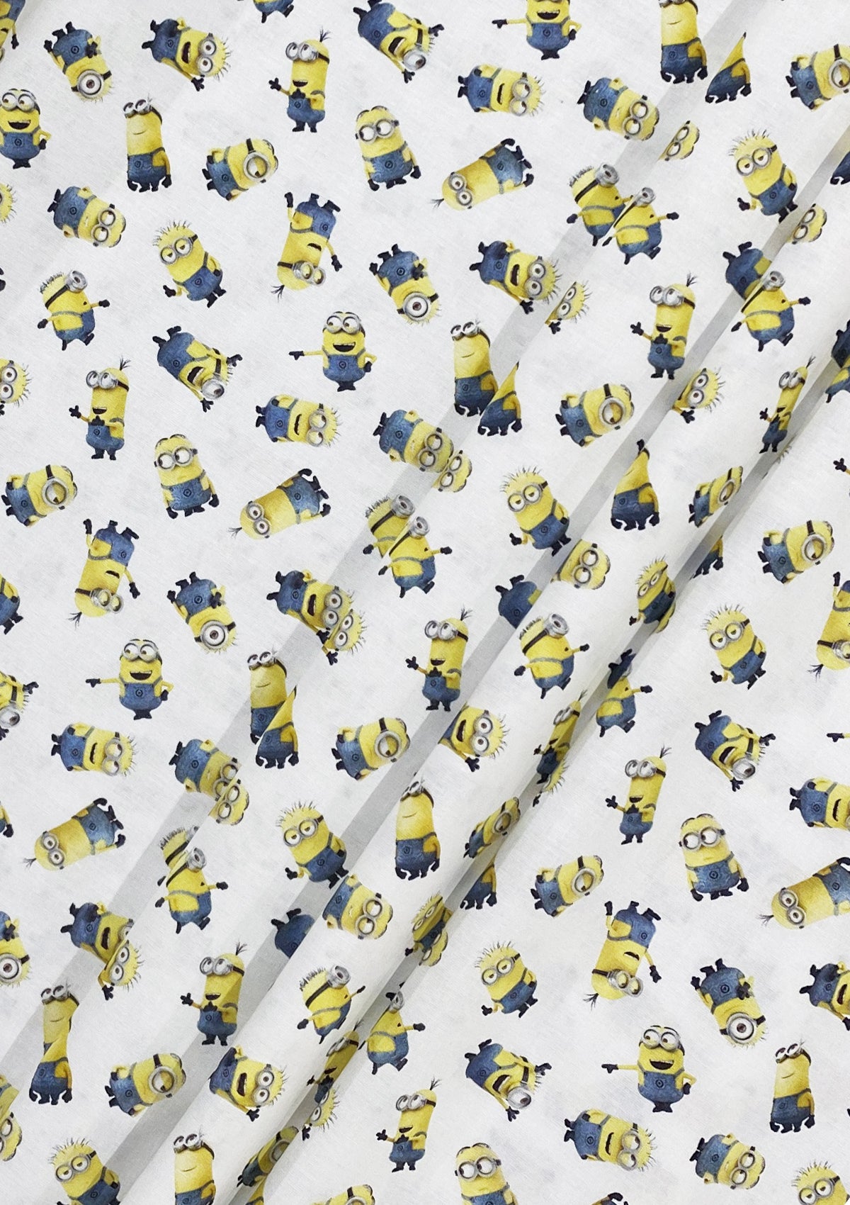 Minions Cotton Printed Fabric BRANDED 100% Poplin Gang Despicable Me C