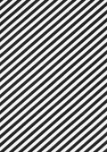 Black Candy Stripes Polycotton Print Fabric Horizontal 3mm Stripes 45" Crafting D#62