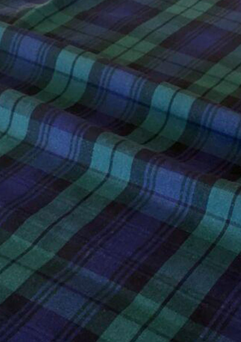 Tartan Cotton Fabric 58" Wide Royal stewart, Dress Stewart & Blackwatch Designs