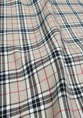 Tartan Polyviscose Fabric 58" (145cms) Scottish Fashion Plaid Check Woven D#214