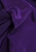 Crepe De Chine Dress Fabric Cadbury Purple Silky Plain Dyed Oeko-tex 44/45" Wide Craft