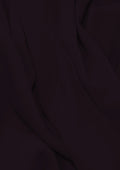 Sienna Crepe Fabric Cadbury Purple 60" (150cms) Plain Dyed Luxury Soft Feel Dress/craft/fashion