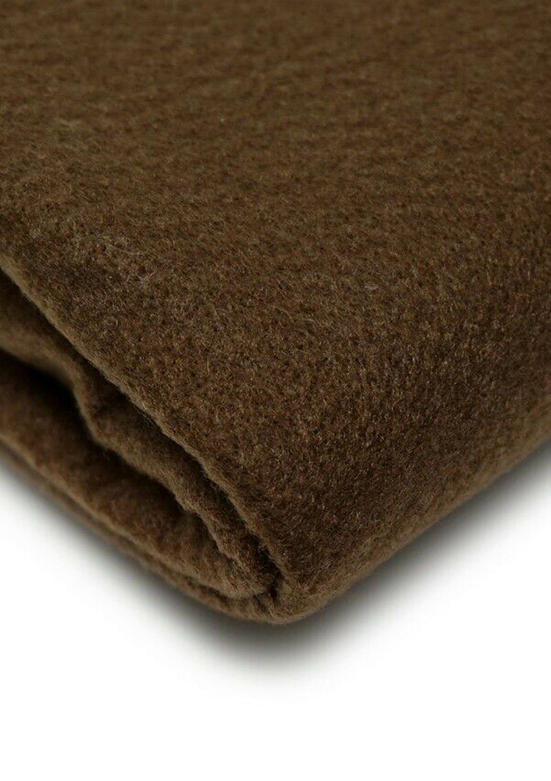 Chocolate Brown Felt Fabric 60" (150cms) Extra Wide 1-2mm Thick for School Projects. Sewing, Decoration, Craft Supplies, Table Cover & Art Projects