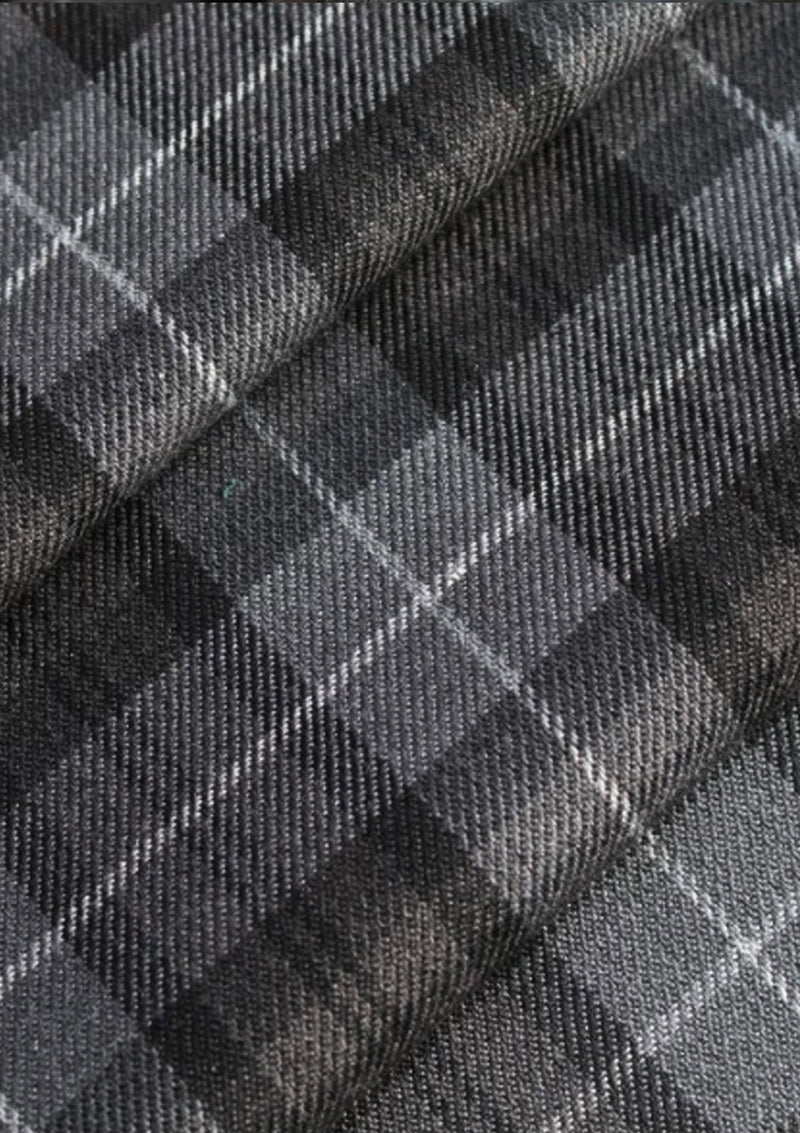 Tartan Polyviscose Fabric 58" (145cms) Scottish Fashion Plaid Check Woven D