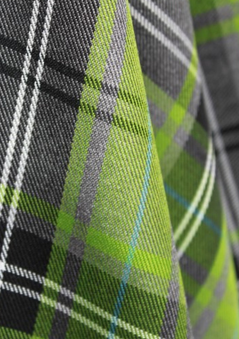 Fashion Lime Tartan Fashion Fabric 58" (145 cms) Wide Scottish Plaid/Check Polyviscose Woven Fabric ideal for Fashiona and Upholstery