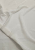 Crepe De Chine Dress Fabric Cream Silky Plain Dyed Oeko-tex 44/45" Wide Craft