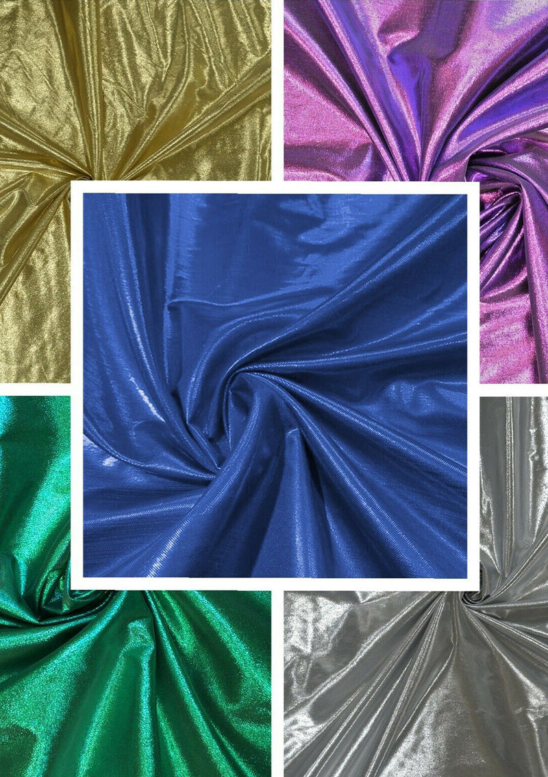 Shiny Metallic Emperor Foil Non-Stretch Fabric for Dressmaking, Costumes, Decoration & Crafts l 53’’- 135cms