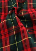 Tartan Polyviscose Fabric 58" (145cms) Scottish Fashion Plaid Check Woven D#214