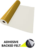 Off White Adhesive Felt Fabric 100% Acrylic UK Made EN71 Certified Sticky Back Material for Arts & Crafts 1mm Thickness | 100cm x 45cm Wide | Sold by The Metre & Roll