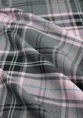 Tartan Polyviscose Fabric 58" (145cms) Scottish Fashion Plaid Check Woven D#214