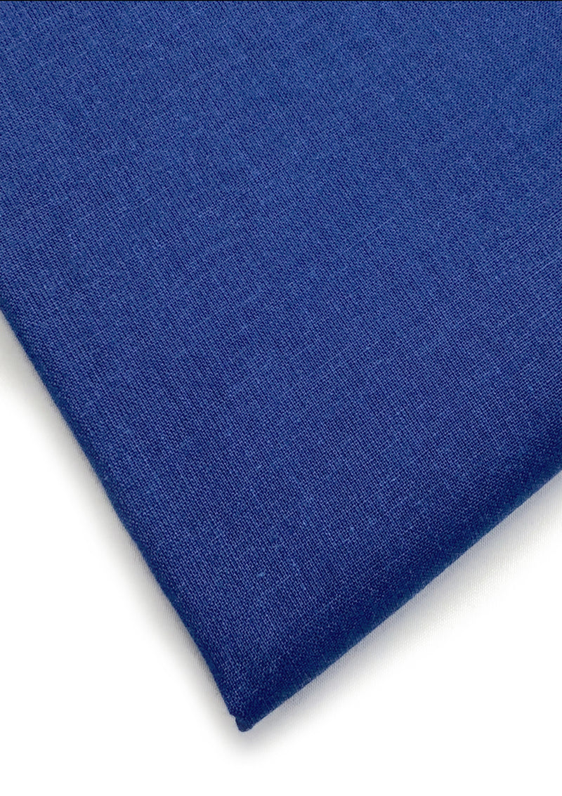 Royal Blue 60 Square Cotton Plain Fabric 60" Extra Wide 100% Cotton Craft Sheeting Fabric Material For Dressmaking Craft Project Sewing Quilting