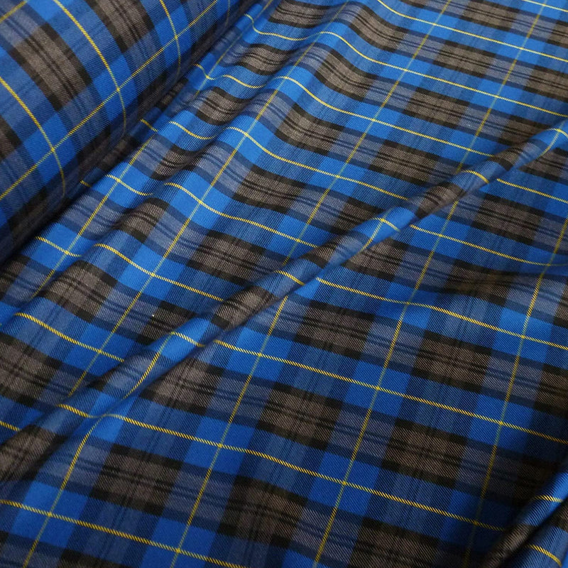 Skye Tartan Fashion Fabric 58" (145 cms) Wide Scottish Plaid/Check Polyviscose Woven Fabric ideal for Fashiona and Upholstery