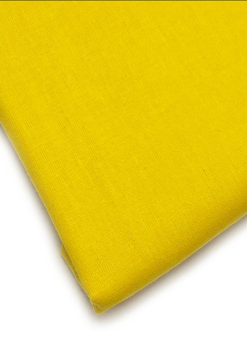 Sunshine Yellow 60 Square Cotton Plain Fabric 60" Extra Wide 100% Cotton Craft Sheeting Fabric Material For Dressmaking Craft Project Sewing Quilting