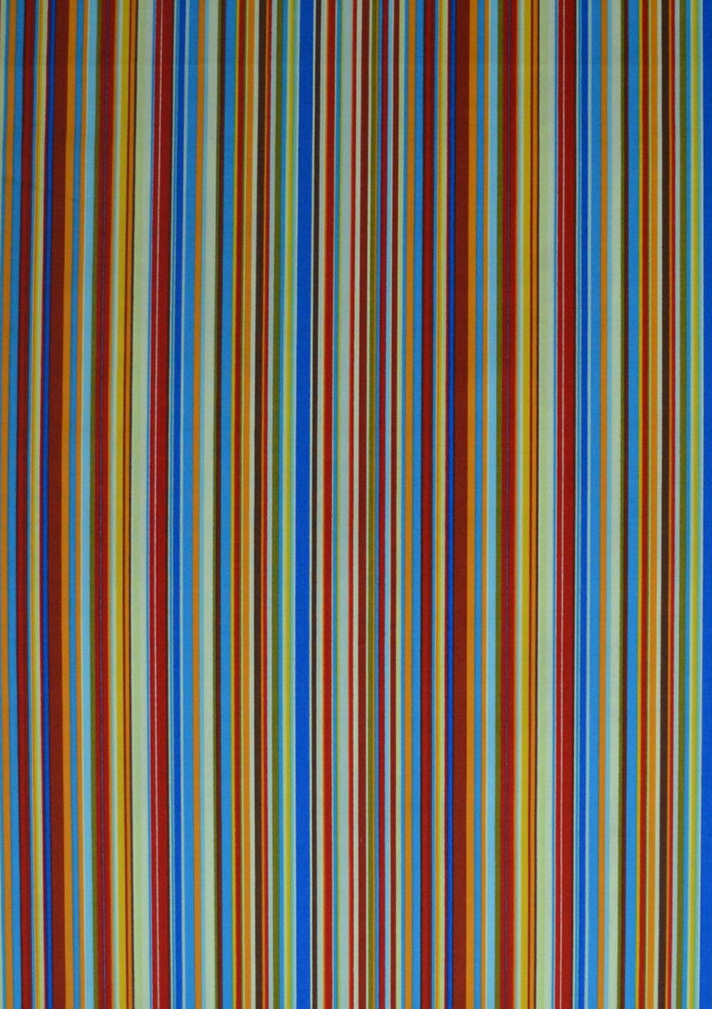 45" 100% Craft Cotton Poplin Paul Smith Rainbow Style Stripe Print Oekotex D