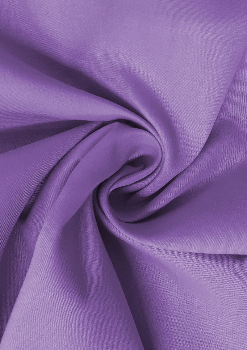 Lavender Cotton Fabric 100% Cotton Poplin Plain  Oeko-Tex Certified Fabric for Dressmaking, Craft, Quilting & Facemasks 45" (112 cms) Wide Per Metre