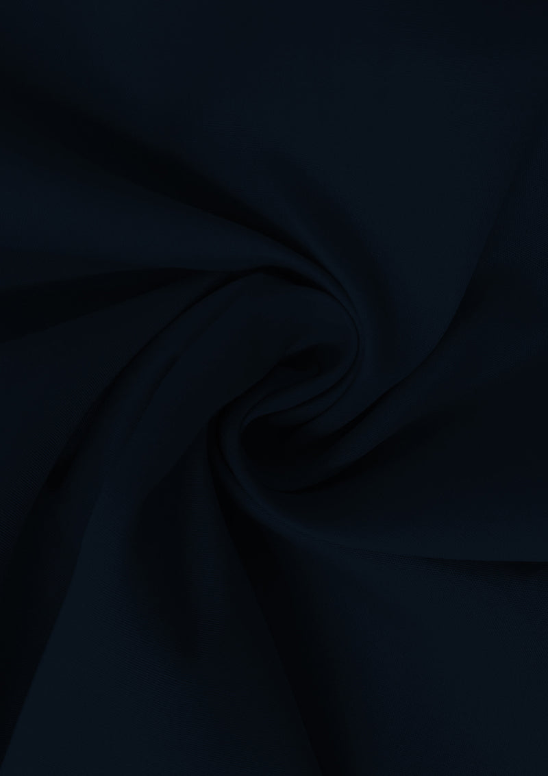 Navy Blue Cotton Fabric 100% Cotton Poplin Plain Oeko-Tex Certified Fabric for Dressmaking, Craft, Quilting & Facemasks 45" (112 cms) Wide Per Metre