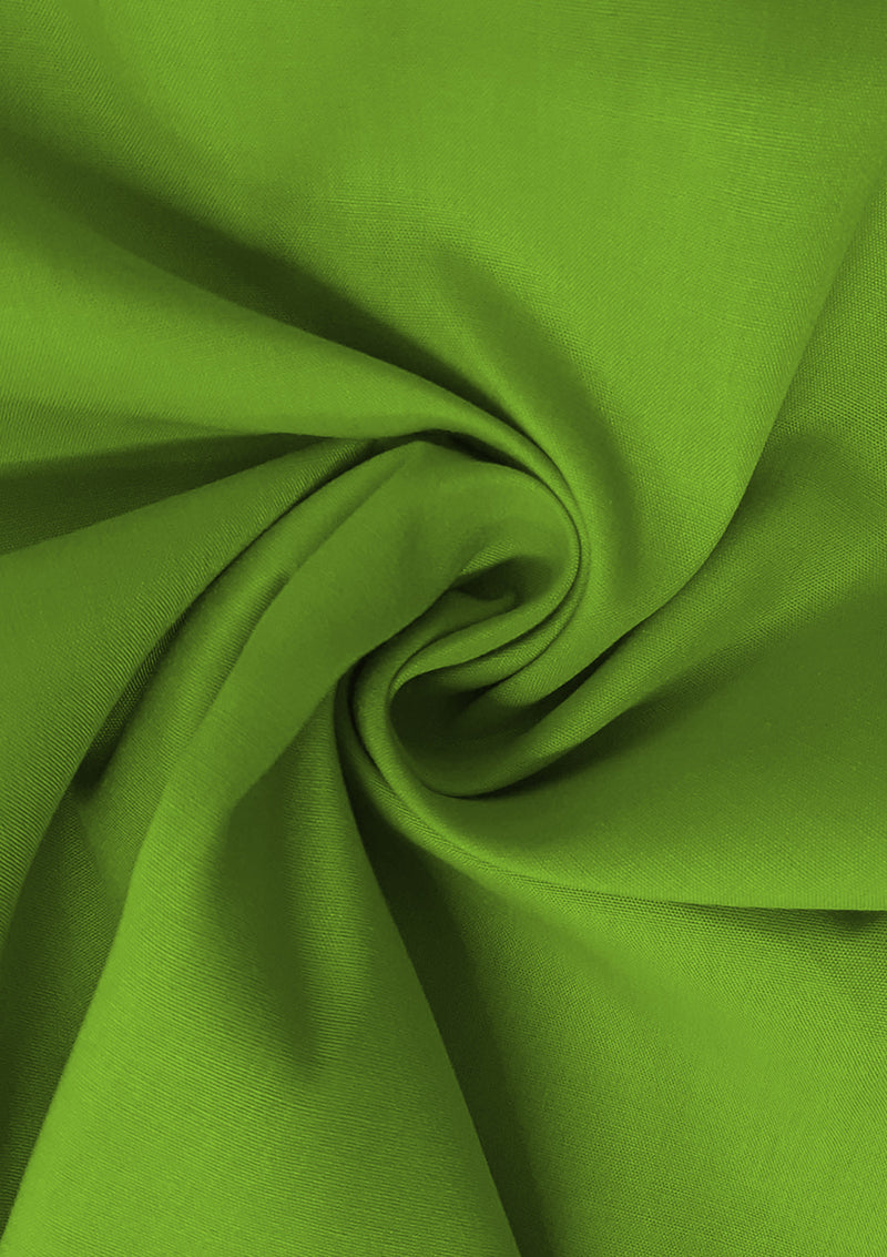 Olive Green Cotton Fabric 100% Cotton Poplin Plain Oeko-Tex Certified Fabric for Dressmaking, Craft, Quilting & Facemasks 45" (112 cms) Wide Per Metre