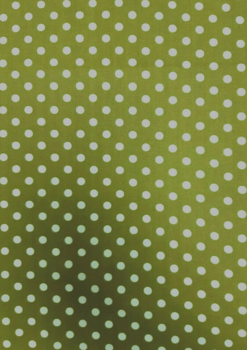 100% 45" Craft Cotton Poplin Polka Dot Print 6mm Spot Also Face Mask Use D