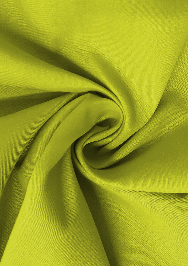 Pistachio Green PolyCotton Fabric 65/35 Blended Dyed Premium Fabric 45" (112cm) Wide for Craft, Dressmaking, Face Masks & NHS Uniforms