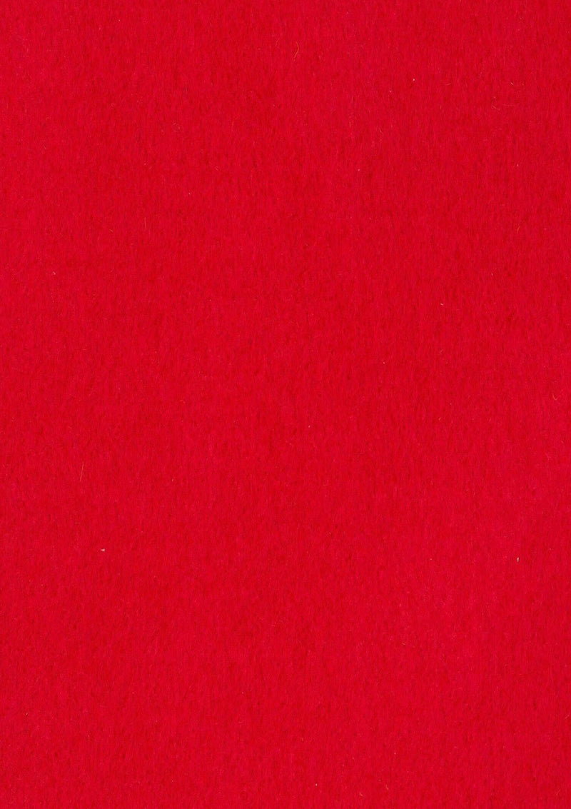 Cherry Adhesive Felt Fabric 100% Acrylic UK Made EN71 Certified Sticky Back Material for Arts & Crafts 1mm Thickness | 100cm x 45cm Wide | Sold by The Metre & Roll
