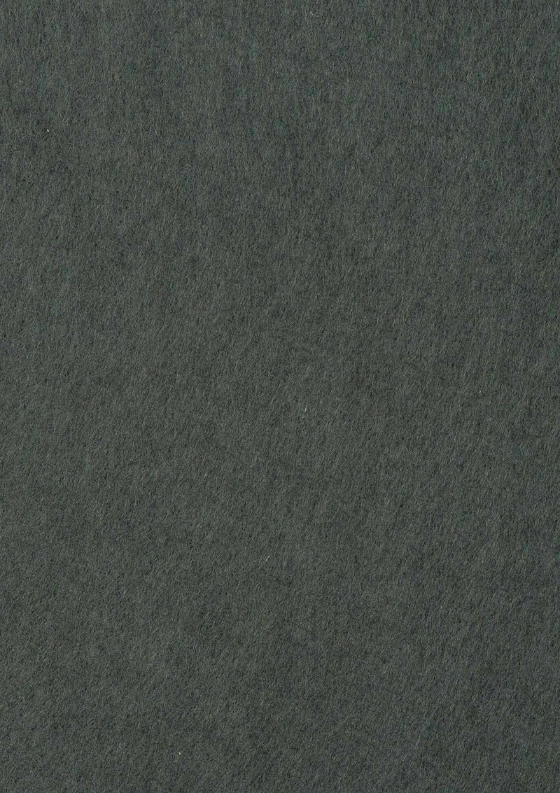 Charcoal Felt Fabric Baize 100% Acrylic Material Arts Crafts Sewing Decoration 1mm Thickness | 100cm x 45cm Wide | Sold by The Metre & Roll