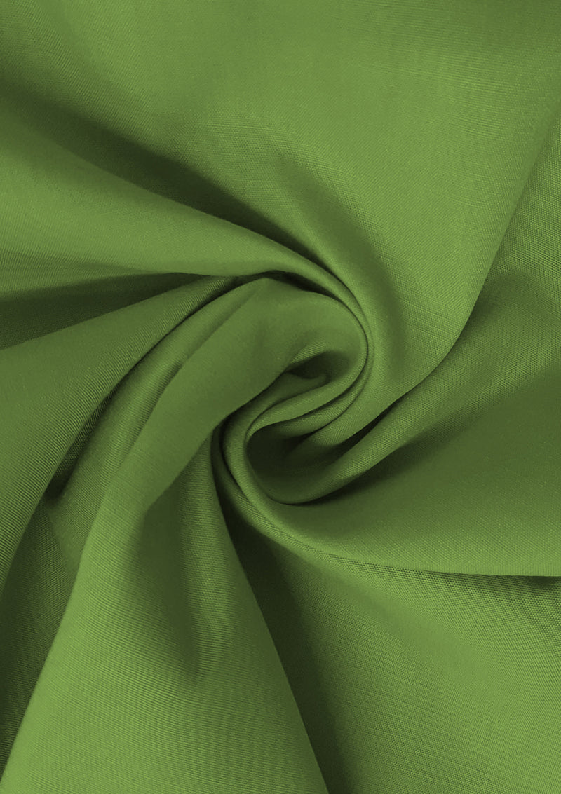 Sage Green Cotton Fabric 100% Cotton Poplin Plain Fabric for Dressmaking, Craft, Quilting & Facemasks 45" (112 cms) Wide Per Metre