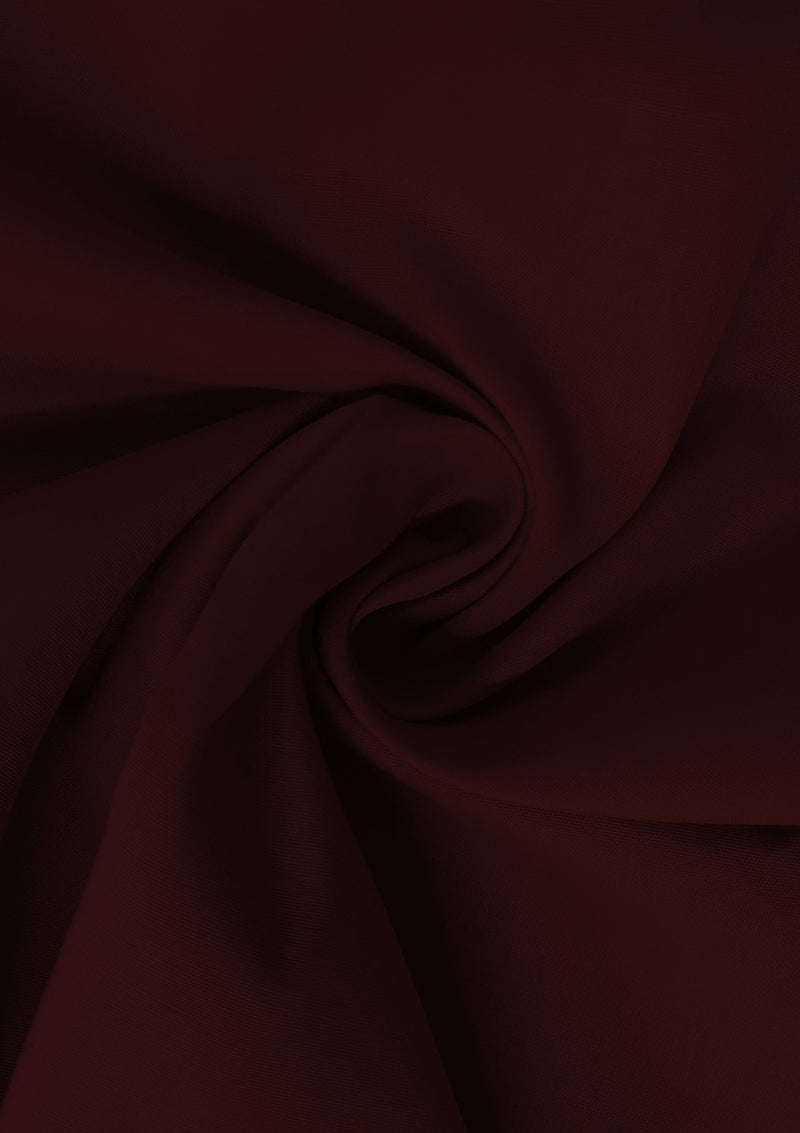 Wine PolyCotton Fabric 65/35 Blended Dyed Premium Fabric 45" (112cm) Wide for Craft, Dressmaking, Face Masks & NHS Uniforms